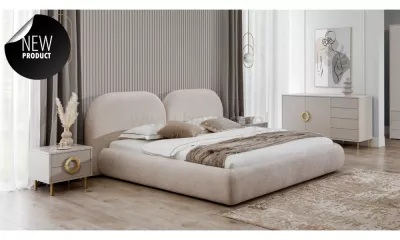 Łóżko tapicerowane NUBO