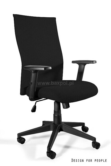 Fotel biurowy BLACK ON BLACK PLUS